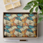 Papier Mousseline Beaux papillons (Cadeau)