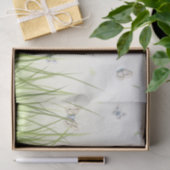 Papier Mousseline Beaux papillons dans Sunlit Grass Ethereal (Cadeau)