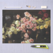 Papier Mousseline Beaux Roses (par Joseph DeCamp) (Artisanat)