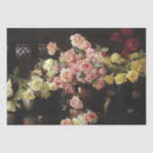 Papier Mousseline Beaux Roses (par Joseph DeCamp) (Recto)