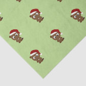 Papier Mousseline Beaver de Noël (Détail)