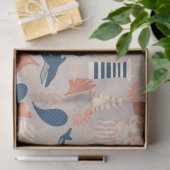 Papier Mousseline Bébé à bord Baby shower nautique (Cadeau)