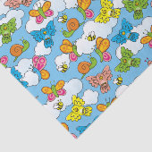 Papier Mousseline Bébé Animaux Arrière - plan (Détail)