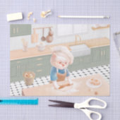 Papier Mousseline Bébé Bébé - Cosy Morning Kneading (Artisanat)