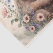 Papier Mousseline Bébé Bébé Ours Cubs Tissu Papier (Détail)