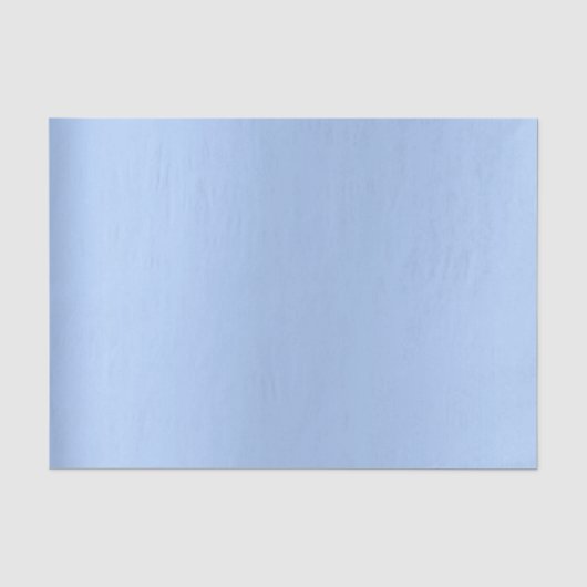 Papier Mousseline Bébé bleu Aqua Metallic (Recto)
