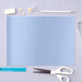 Papier Mousseline Bébé bleu Aqua Metallic (Artisanat)