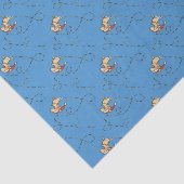 Papier Mousseline Bébé courant le matin de Noël (Détail)