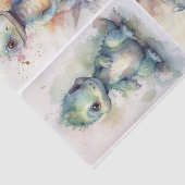 Papier Mousseline Bébé Dinos (Détail)