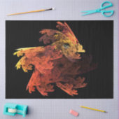 Papier Mousseline Bébé Dragon Fractal Art Decoupage (Artisanat)