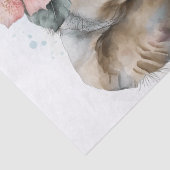 Papier Mousseline Bébé Eléphant mignon (Détail)