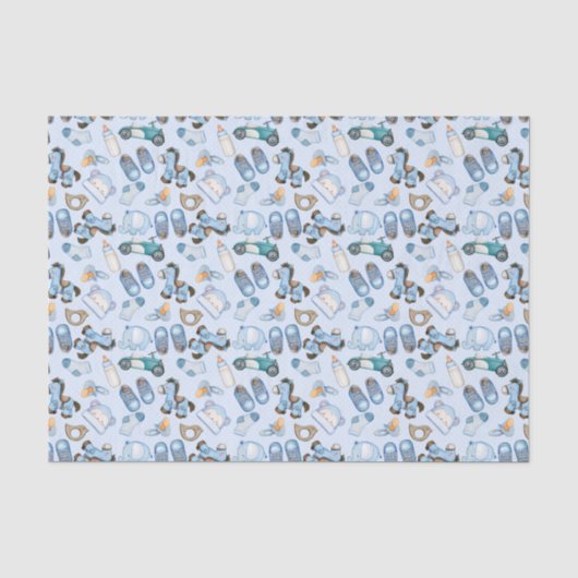 Papier Mousseline Bébé garçon (Recto)