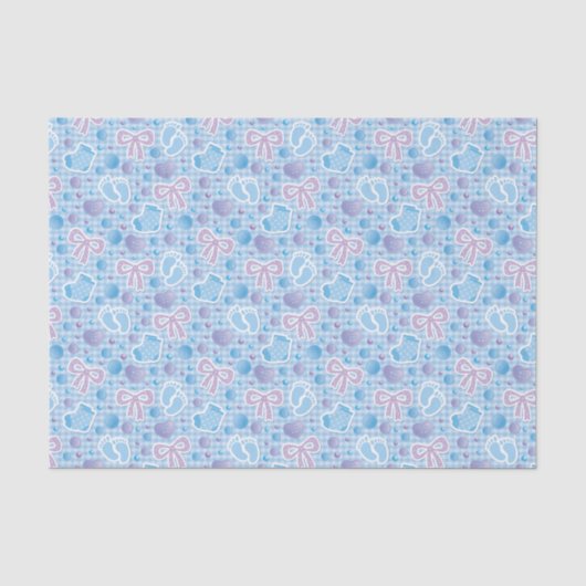 Papier Mousseline Bébé garçon (Recto)