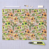 Papier Mousseline Bébé Geckos jote personnages de dessin (Artisanat)