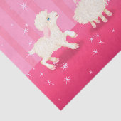 Papier Mousseline Bébé lambs (Détail)