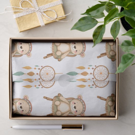 Papier Mousseline Bébé mignon (Cadeau)