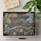 Papier Mousseline Bébé mignon Ours Brown William Morris Inspiré (Cadeau)