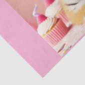 Papier Mousseline Bébé mignon Révéler fille rose bébé Tiger (Détail)