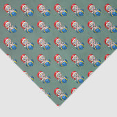 Papier Mousseline Bébé Père Noël (Détail)