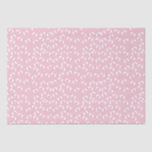 Papier Mousseline Bébé rose mignonne fille piedsBaby shower