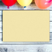Papier Mousseline Bébé solide Jaune