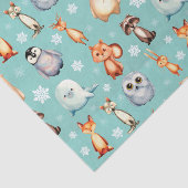 Papier Mousseline Bébés d'hiver (Détail)