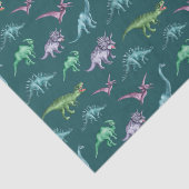 Papier Mousseline Bébés dinosaures  (Détail)