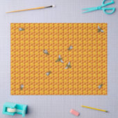 Papier Mousseline Bee Hive Honeycomb Modèle (Artisanat)