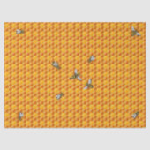 Papier Mousseline Bee Hive Honeycomb Modèle (Recto)