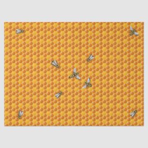 Papier Mousseline Bee Hive Honeycomb Modèle