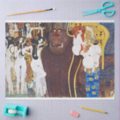 Papier Mousseline Beethoven Frieze (détail), Gustav Klimt (Artisanat)
