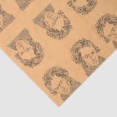 Papier Mousseline Beethoven, notes de musique, professeur de musique (Détail)