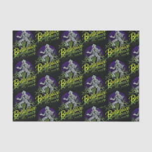 Papier Mousseline Beetlejus   Assis sur une pierre tombale