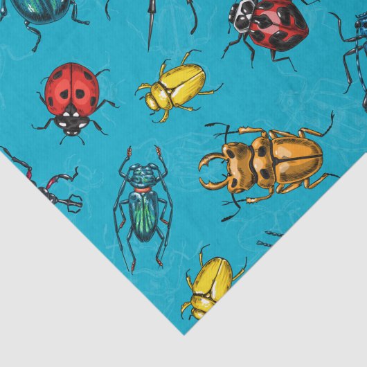 Papier Mousseline Beetles (Détail)