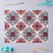 Papier Mousseline Beige Chaud "Cosmique Interlock" Tissu Cadeau Arim (Artisanat)