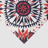 Papier Mousseline Beige Chaud "Cosmique Interlock" Tissu Cadeau Arim (Détail)