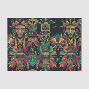 Papier Mousseline Beige Chaud "Paradigme Ancestral" Bande Tissue Ari