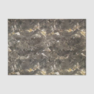 Papier Mousseline Beige gris noir de marbre de Faux