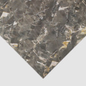 Papier Mousseline Beige gris noir de marbre de Faux (Détail)