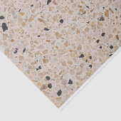 Papier Mousseline Beige Terrazzo Alla Venezia Texture do-it-yourself (Détail)