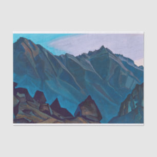 Papier Mousseline Bell Mountain par Nicholas Roerich