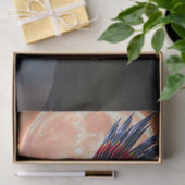 Papier Mousseline Belle Amérindienne femme Pleine lune céleste (Cadeau)