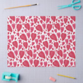 Papier Mousseline Belle aquarelle Coeur  (Artisanat)