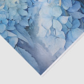 Papier Mousseline Belle aquarelle Hydrangea Decoupage (Détail)