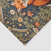 Papier Mousseline Belle assise Red Fox William Morris Inspiré (Détail)