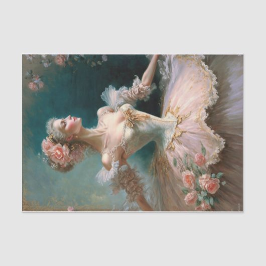 Papier Mousseline Belle Ballerina (Recto)