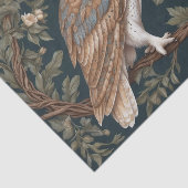 Papier Mousseline Belle Barne Owl William Morris Inspiré (Détail)