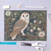 Papier Mousseline Belle Barne Owl William Morris Inspiré (Artisanat)