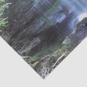 Papier Mousseline Belle cascade dans la nature (Détail)