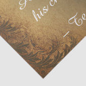 Papier Mousseline Belle citation Inspirationnelle du Cheval Noir (Détail)